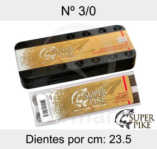 Imagen de 1440 PELOS DE SEGUETA VALLORBE Nº 3/0
