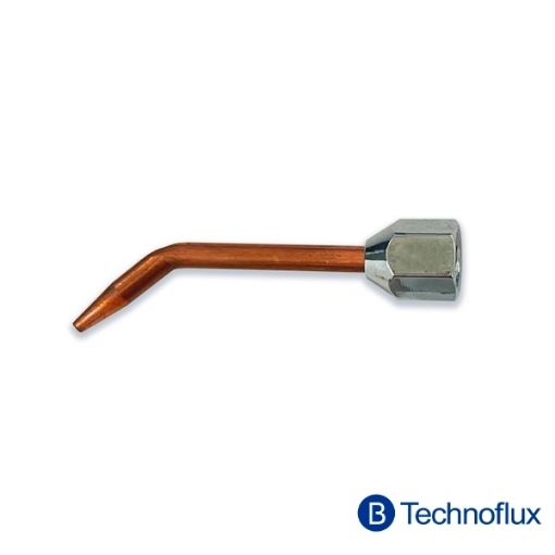 Imagen de Boquilla B Technoflux de cobre para soplete regulable del soldador oxhídrico Drago de 0.4 mm de Ø