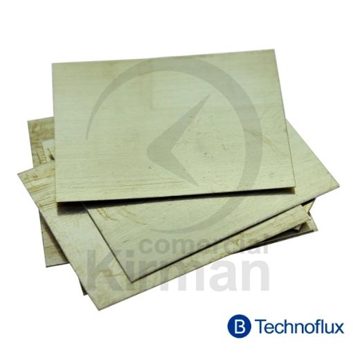 Imagen de Lámina de 50 g de plata Technoflux para soldadura de 68% de pureza