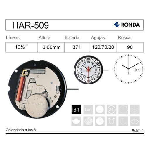 Movimiento Har- 509
