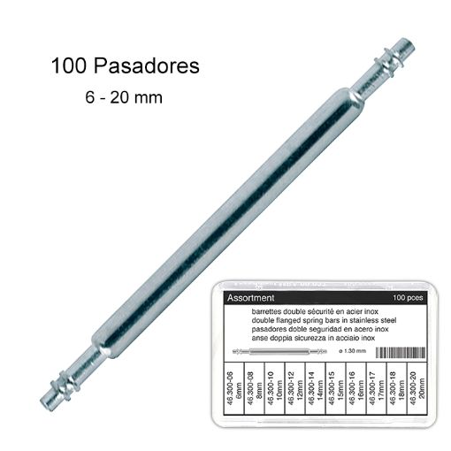 Imagen de Surtido de 100 pasadores de doble seguridad - MSA 99.155