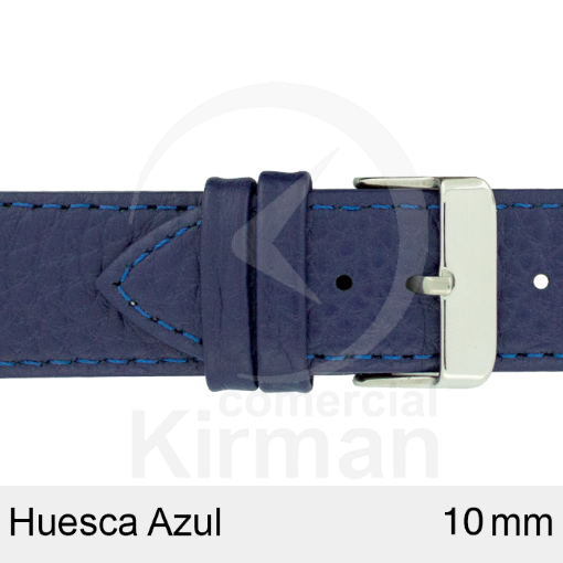 CORREA PIEL AZUL