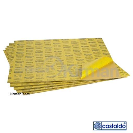 Imagen de Caucho blando Castaldo Gold Label Plancha de 48,56 x 46 cm