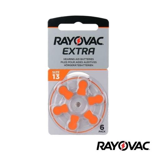 Batería para audífonos Rayovac tipo PR-48 (13)