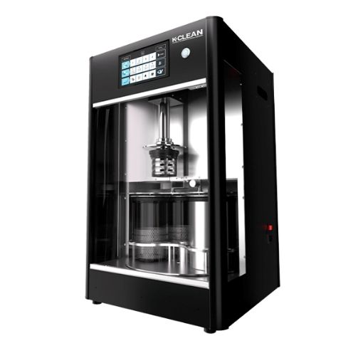 Lavadora automática K-CLEAN para limpieza por ultrasonidos en talleres profesionales.