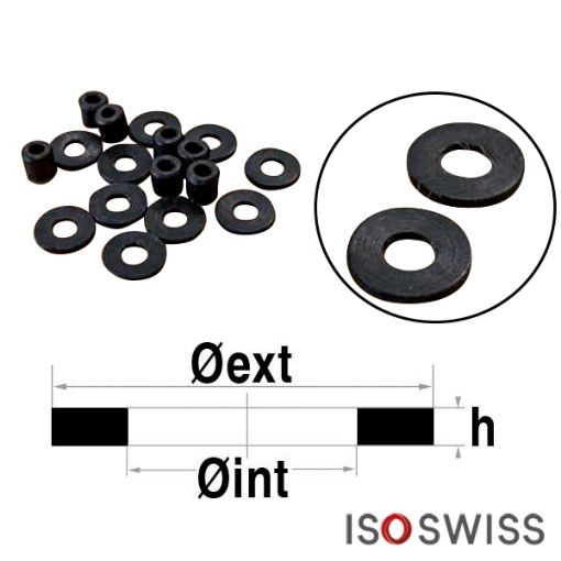 Imagen de Mini Juntas Iso Swiss Planas para Coronas