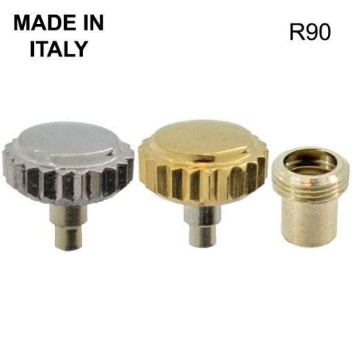 Imagen de Coronas Roscadas Acero y Chapadas Made In Italy