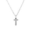 Imagen de Collar Mini Cruz Plata 925