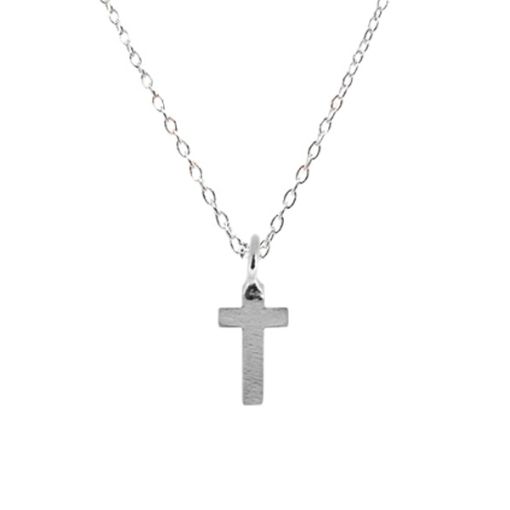Imagen de Collar Mini Cruz Plata 925