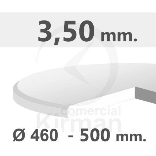 Imagen de Cristal mineral plano grosor 3.50 mm.