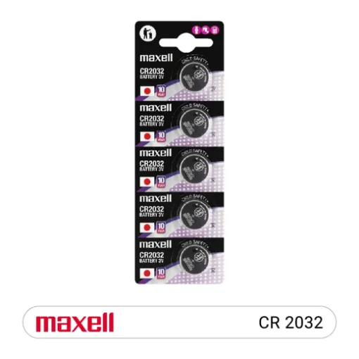 Pila Maxell CR2032 Litio 3V Original 