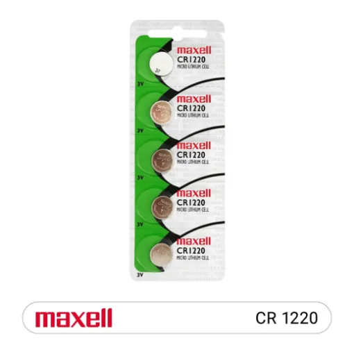 Imagen de Batería de litio Maxell CR 1220