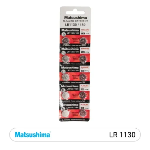 Imagen de Batería micro alcalina de 1.5V Matsushima LR1130