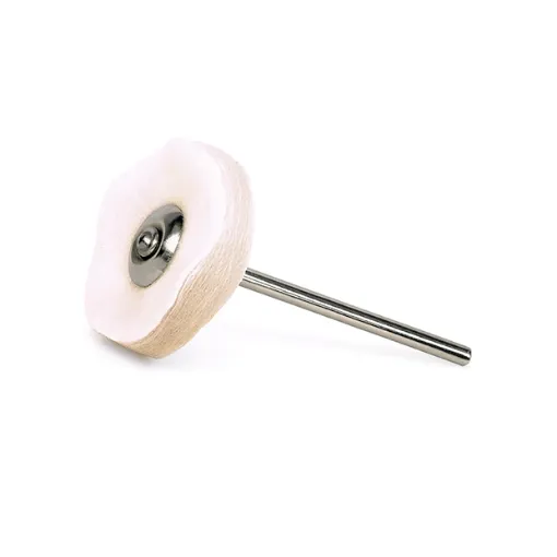 Imagen de Disco montado de tela blanca de Ø 22 mm
