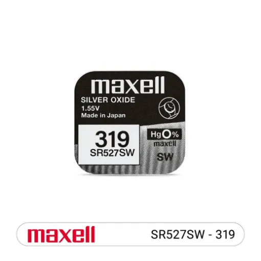Pila botón Maxell SR527SW 319 original Japón