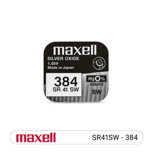 Pila Maxell SR41SW - 384