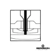 Imagen de Aceitador automático de precisión Bergeon negro para relojes de pulsera y bolsillo - 7718-1A