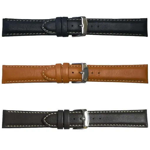 Correas de piel para reloj referencia Zamora 