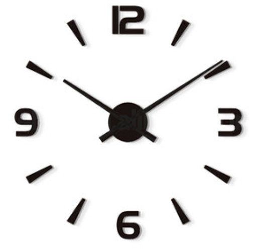 Reloj de Pared 3D 50 cm 