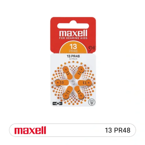 Imagen de Pila para audífono Maxell PR-48 (13)