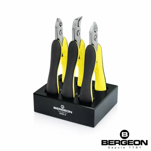 Imagen de Juego 3 alicates Bergeon corte 130MM 3633 