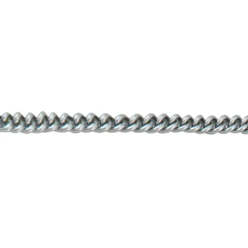 Imagen de Cadena fina para reloj de bolsillo cromada 35 cm