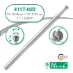 Imagen de Pack 6 fresas huecas Twincut de acero (411T) Ø:2.2mm
