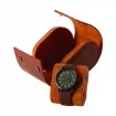Imagen de Estuche de piel marrón para 1 reloj