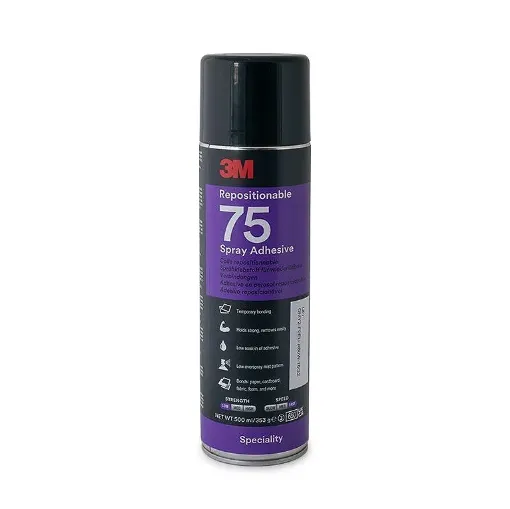 Imagen de Spray adhesivo 3M 75 para lapidadora 500 ml.