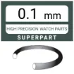 Junta redonda 0.1 mm grosor