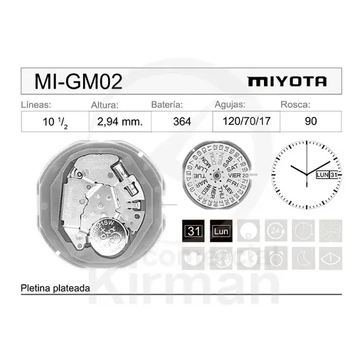 	Miyota GM02 Original
