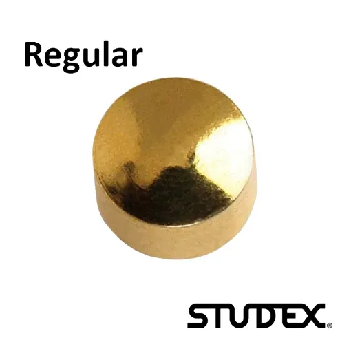 Pendientes Studex Serie Regular Bola Dorada