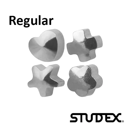 	Surtido Formas Plateadas Studex Serie Regular