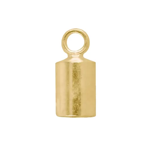 Terminal forrado con anilla 6 x 2.1 mm