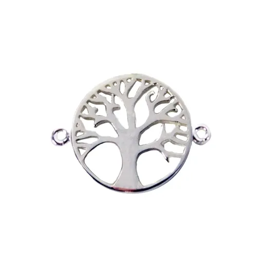 Entrepieza Árbol de la Vida 17 mm plata 925