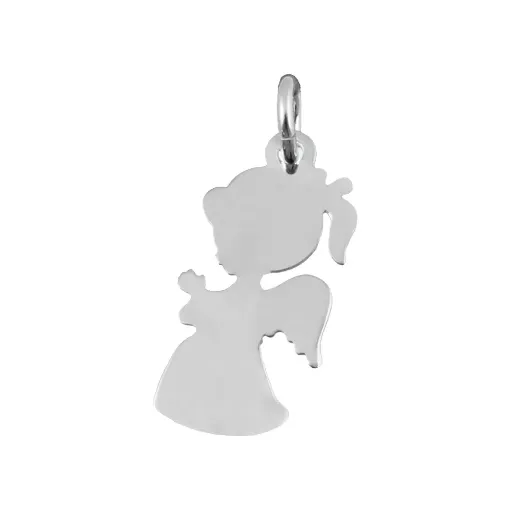 Colgante Ángel Niña Plata de Ley 925