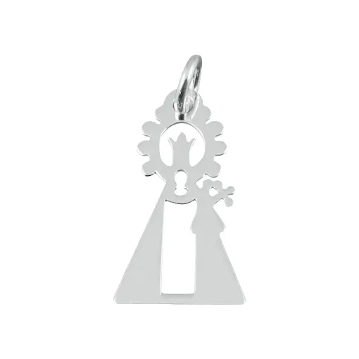 Colgante Virgen de los Desamparados Plata 925