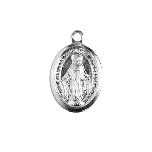 Colgante Virgen Milagrosa Plata 925