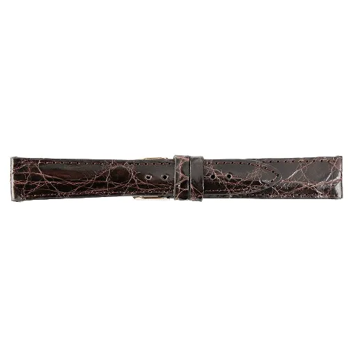 CORREA PIEL MARRÓN OSCURO