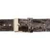 CORREA PIEL MARRÓN OSCURO