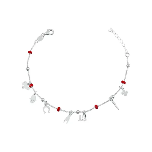 Pulsera de la Suerte Plata
