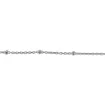 Imagen de Cadena fantasía 45 cm. (2 x 1.1  mm.) Plata 925