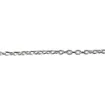 Imagen de Cadena forzada 45 cm. (1.5 x 1.1 mm.) Plata 925