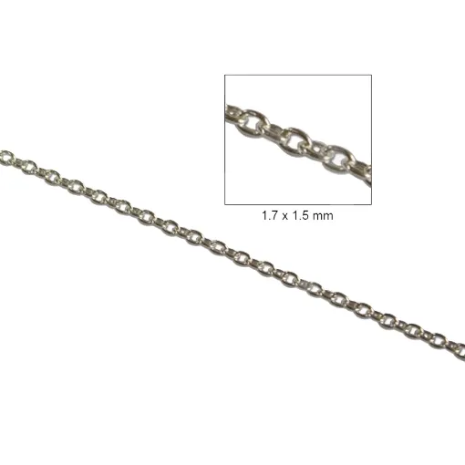 Cadena Forzada 1.7 x 1.5 MM