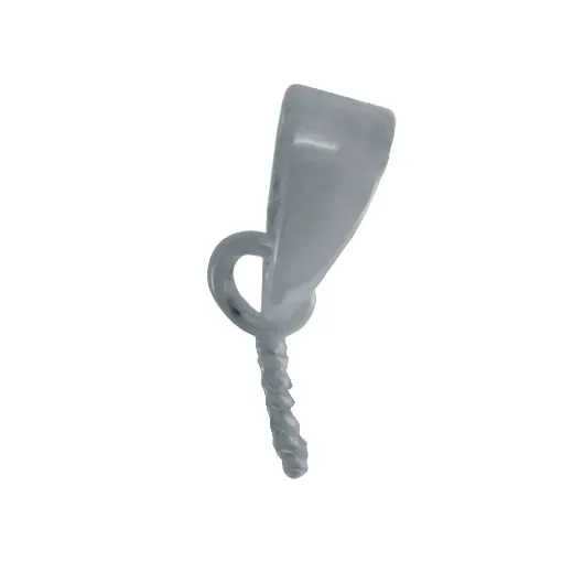 Anilla terminal colgante pequeña Plata 925