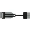 Imagen de Correa Smart Silicona Negra Luisiana 32 mm
