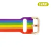 Imagen de Correa Orlando silicona estampada LGTB+ 22 mm