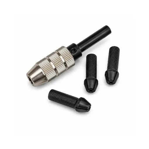 Mandril adaptador con 3 pinzas