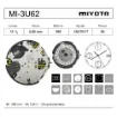 Movimiento de pulsera de cuarzo Miyota 3U62