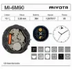  Miyota 6M90